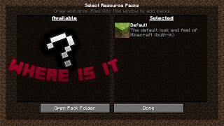 How To Fix Texture Packs Not Showing Up [upl. by Attennyl957]