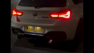 Bmw M140i Stage 2  468hp 655Nm Exhaust flames [upl. by Carolee]