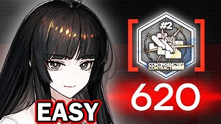 Arknights CC2 Underdawn 620 EASY  4 ops [upl. by Eanad]