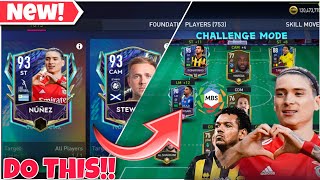 DO THIS NÚÑEZ CHALLENGE MODE MBS TOTS FIFA MOBILE 22  TOTS EXCHANGE PLAYER FIFA MOBILE 22 [upl. by Becki]