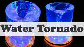 How to Make Water Tornado Using Magnets and LED [upl. by Kutzer]