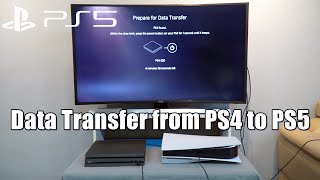 How to Transfer Games and Saved Data from PS4 to PS5 consoles using WiFi  Ethernet Cable [upl. by Yetak]