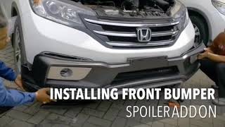 Bodykit Mugen Style Honda CRV 20122014 [upl. by Idoc]