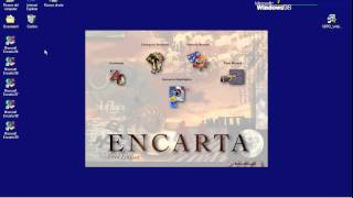 OLD PC Microsoft Enciclopedia Encarta 1994  Intro [upl. by Oliviero]