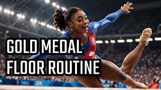 Simone Biles SHOCKS the World in Paris 2024 Olympics Floor Routine [upl. by Christin]