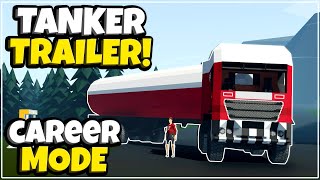 TANKER TRAILER BUILT  HARDCORE CAREER MODE STORMWORKS  22 [upl. by Ailhad294]