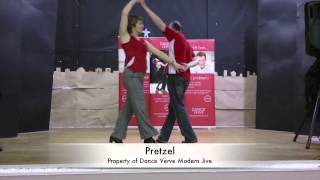 Dance Verve Pretzel Beginner Move [upl. by Elleynod532]