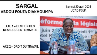 MAGISTRAL  Identité du droit du Travail  Pr Jacob Isack Yankhoba NDIAYE  20042024 [upl. by Enila]