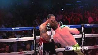 Canelo Alvarez vs James Kirkland Highlights HBO World Championship Boxing [upl. by Tali]