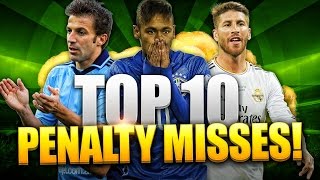 Top 10 Worst Missed Penalties in football history 2016 HD [upl. by Wistrup]