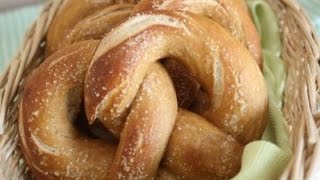 Esselstyn Family Philly Style Pretzel Recipe VEGAN Low Fat [upl. by Anelim]