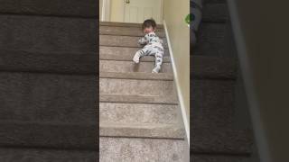 Baby Climbing Stairs [upl. by Yates]