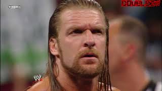 Triple H vs Shelton Benjamin  November 28 2008 Smackdown Part 12 [upl. by Nivrehs]