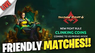 Lets Try New Friendly Battle Mode 🤔 Friendly Matches Live Sf4 🔥 Shadow Fight 4 Arena Live [upl. by Dian]