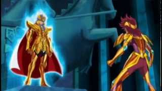 Kouga vs Poseidon  Saint Seiya Omega Ultimate Cosmo [upl. by Cavan]