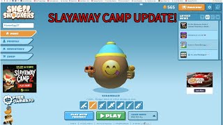 Shell Shockers SLAYAWAY CAMP UPDATE [upl. by Areem]