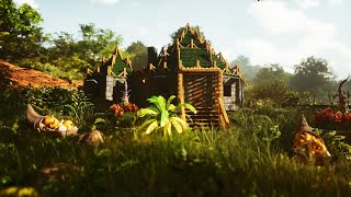 ARK Survival Ascended  Hagrids Hut  Build Tutorial [upl. by Urian812]