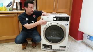 AEG T8DEE845R Tumble Dryer Review [upl. by Aissyla]