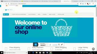 How to Create an eCommerce Website with AbanteCart  Online store  like Amazon and Flipkart [upl. by Joly]