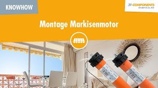 Einbau Markisenmotor 3TMOTORS [upl. by Minoru341]