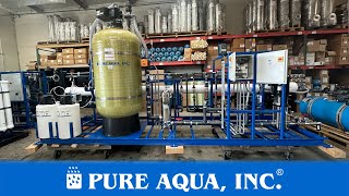 Custom Designed High Efficiency BWRO  USA  30000 GPD  wwwpureaquacom [upl. by Wamsley]