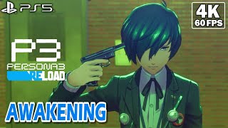 PERSONA 3 RELOAD PS5 4K 60fps  Makoto Yuki Awakening Cutscene [upl. by Aveline]