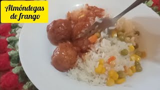 Almôndegas caseiras de frango [upl. by Neenad]