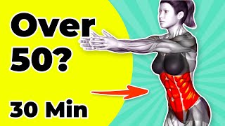 ➜ Over 50 ➜ 30min WEIGHT LOSS Standing Workout [upl. by Calysta224]