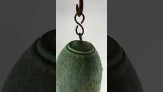 1321 Jeff Cross bronze hanging wind chime bell [upl. by Reffotsirk]