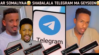 AR SOMALIYAA😂 SHABALALA TELEGRAM MAGEYSEEN😂 BES WAAYE SOMALIYEY SHEEKADA WA XUMEYSEEN NO MORE VIDEO😂 [upl. by Marguerite683]