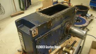 FLENDER Gearbox Repair  GBS International [upl. by Felipa411]