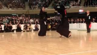 SlowMotion  TAKENOUCHIs M vs HATAKENAKA  62nd All Japan KENDO Championship Semi Final 61 [upl. by Tooley]