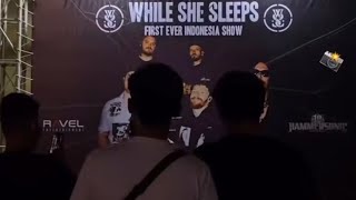 While She Sleeps Live In Jakarta 2024 [upl. by Ecraep]