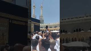 Tere kram ke ky bate molayoutube masjidalharambeautifulview makkahlive love [upl. by Anuaf]