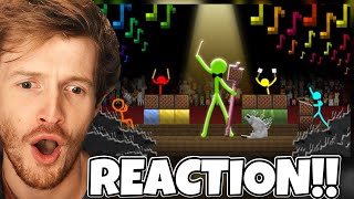 Note Block Concert  Animation vs Minecraft Shorts Ep 35  REACTION [upl. by Absa359]