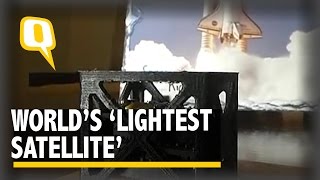 The Quint 18YearOld From Karur Designs World’s ‘Lightest Satellite’ [upl. by Jauch]