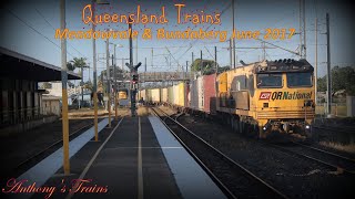 Queensland Trains Meadowvale amp Bundaberg June 2017 [upl. by Najed955]