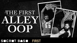 The first alley oop came at a time when dunking was illegal  1st [upl. by Ibmat]