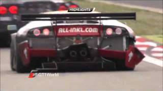 FIA GT1 World Championship  Round 6  Nurburgring  Championship Race highlights  GT World [upl. by Adlee447]