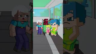 Help Old man Noob Baby Joys Lesson for Selfish Mom  Inside Out 2 Bus Story [upl. by Enilrad]