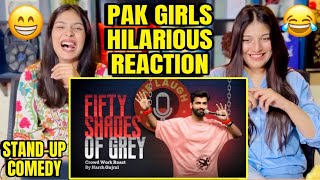 50 Shades of Grey  Roast  StandUp Comedy by Harsh Gujral  Pakistani Girls Hilarious Reaction [upl. by Ailegna978]