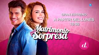 Matrimonio por sorpresa  Promo © Divinity [upl. by Tegdirb274]