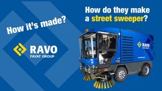 Street Sweeping Machine  How its made [upl. by Queston]