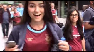 West Ham Fan at The London Stadium for the first competitive match HISTORY MADE  ASHLEY CROFT [upl. by Mancino]