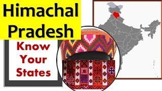 Himachal Pradesh GK  Information about Himachal Pradesh state  General Knowledge for Entrance Exam [upl. by Schaffer114]