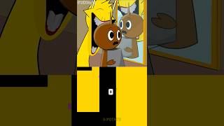 Sprunki animation Сhum Busket Simon and Brud 😨  2DStyle  Xpotato Bouncing Square [upl. by Mochun]