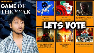 THE GAME AWARDS 2024 Nominees Announced  Lets Vote [upl. by Raddatz511]