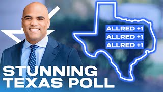 SHOCKING POLL Democrats TAKE THE LEAD in TEXAS Senate Race [upl. by Nottarts405]