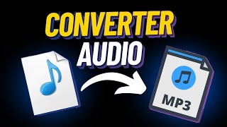 Como Converter Qualquer Audio para mp3 CELULAR OU PC [upl. by Nallak]