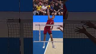 Quick Counterattack by Matt Anderson 🦅epicvolleyball volleyballworld volleyball [upl. by Yrreiht]